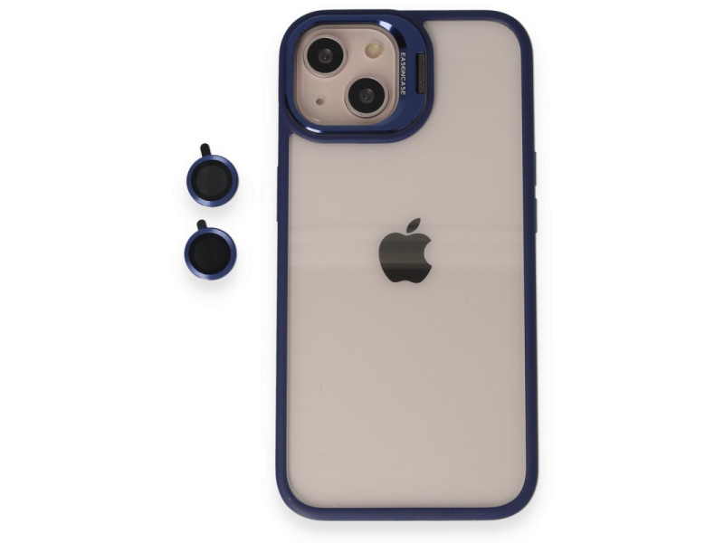 Joko iPhone 15 Kılıf Roblox Lens Standlı Kapak - Lacivert