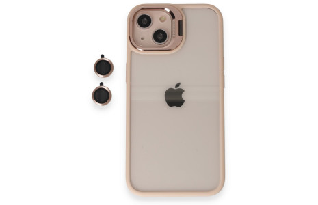 Joko iPhone 15 Kılıf Roblox Lens Standlı Kapak - Pudra