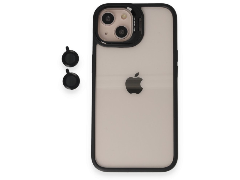 Joko iPhone 15 Kılıf Roblox Lens Standlı Kapak - Siyah