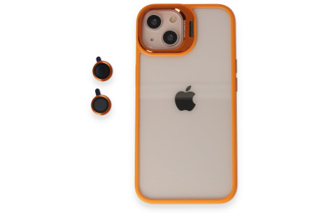 Joko iPhone 15 Kılıf Roblox Lens Standlı Kapak - Turuncu