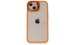 Joko iPhone 15 Kılıf Roblox Lens Standlı Kapak - Turuncu