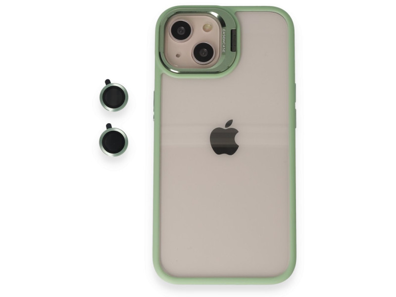 Joko iPhone 15 Kılıf Roblox Lens Standlı Kapak - Yeşil