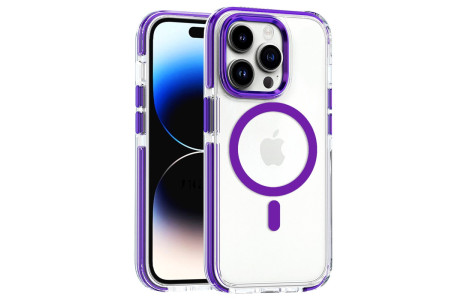 Joko iPhone 15 Pro Max Bella Magsafe Kapak - Derin Mor