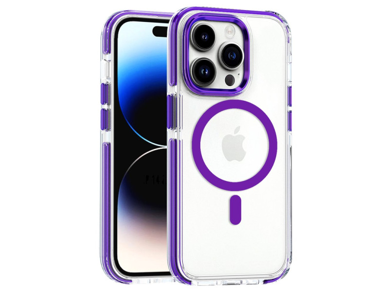 Joko iPhone 15 Pro Max Bella Magsafe Kapak - Derin Mor