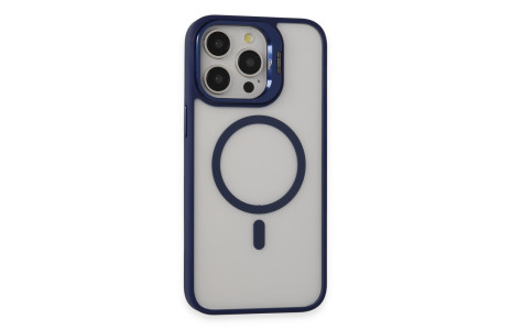 Joko iPhone 15 Pro Max Kılıf Roblox Lens Magsafe Standlı Kapak - Lacivert