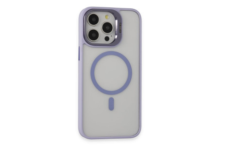 Joko iPhone 15 Pro Max Kılıf Roblox Lens Magsafe Standlı Kapak - Lila