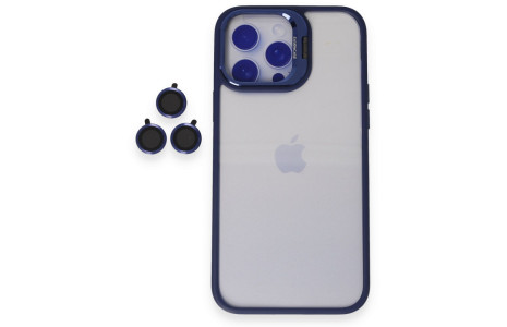 Joko iPhone 15 Pro Max Kılıf Roblox Lens Standlı Kapak - Lacivert