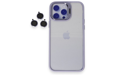 Joko iPhone 15 Pro Max Kılıf Roblox Lens Standlı Kapak - Lila