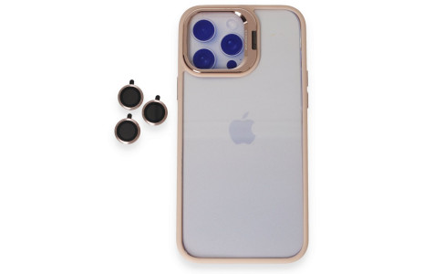 Joko iPhone 15 Pro Max Kılıf Roblox Lens Standlı Kapak - Pudra