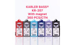 Karler Bass KR-207 Mıknatıslı Kablolu Kulaklık - Siyah