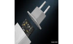 Konfulon C69D 20W + 1M 18W DC15 Type-C to Type-C Kablolu PD Şarj Cihazı
