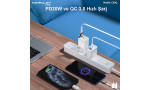 Konfulon C69Q 1 Adet 20W Type-C ve 1 Adet 18W Usb 3.0 Çıkışlı PD Şarj Cihazı