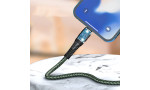 Konfulon DC34 Usb 3.0 to Type-C 1M Tel Örgü 60W Kablo - Gümüş