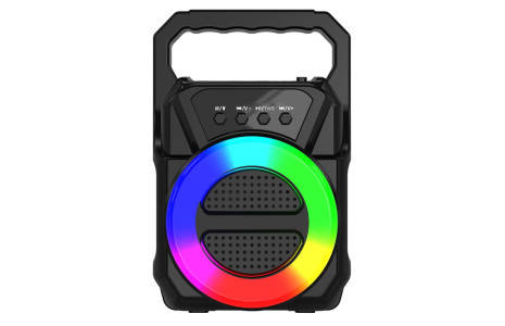 Newface ABS-1309 RGB FM Kablosuz Hoparlör - Siyah