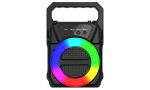Newface ABS-1309 RGB FM Kablosuz Hoparlör - Siyah