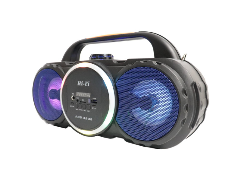 Newface ABS-4202 Kumandalı RGB FM Kablosuz Hoparlör - Mavi