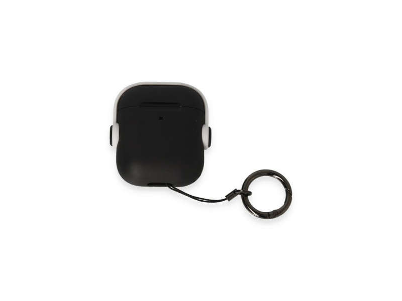 Newface Airpods 2 (2.nesil) Cool Kılıf - Siyah-Beyaz