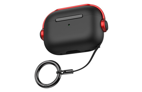 Newface Airpods 3 (3.nesil) Cool Kılıf - Siyah-Kırmızı