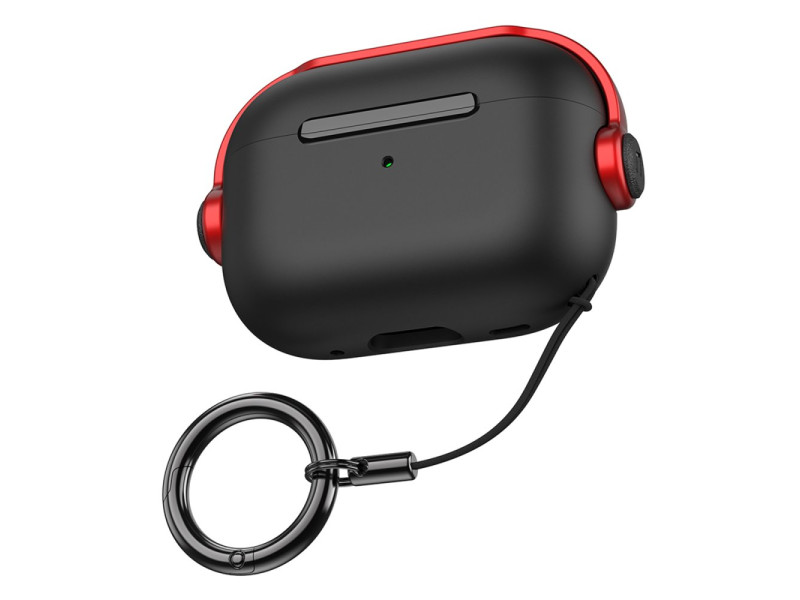 Newface Airpods 3 (3.nesil) Cool Kılıf - Siyah-Kırmızı