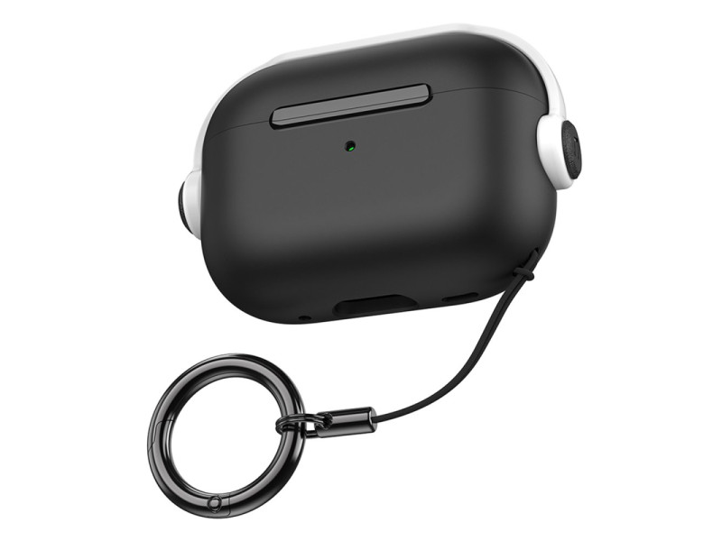 Newface Airpods Pro 2 (2.nesil) Cool Kılıf - Siyah-Beyaz