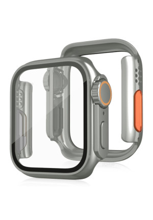 Newface Apple Watch 40mm Watch 49mm Kasa Dönüştürücü ve Ekran Koruyucu - Yıldız Işığı