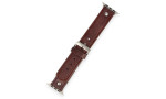 Newface Apple Watch 44mm NL18 Deri Kordon - Derin Mor