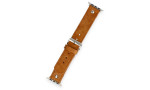 Newface Apple Watch 45mm NL18 Deri Kordon - Taba