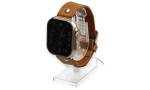 Newface Apple Watch Ultra 49mm NL18 Deri Kordon - Taba
