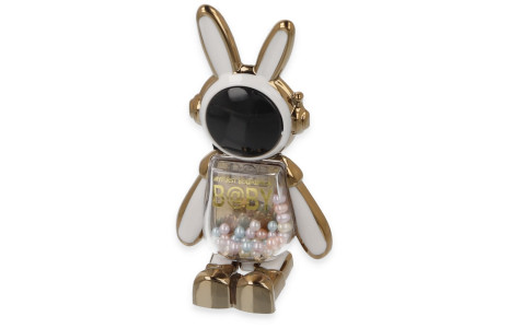 Newface Astro Stand Tavşan Astronot - Beyaz