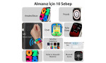 Newface HK9 Pro Amoled Ekranlı Akıllı Saat - Siyah