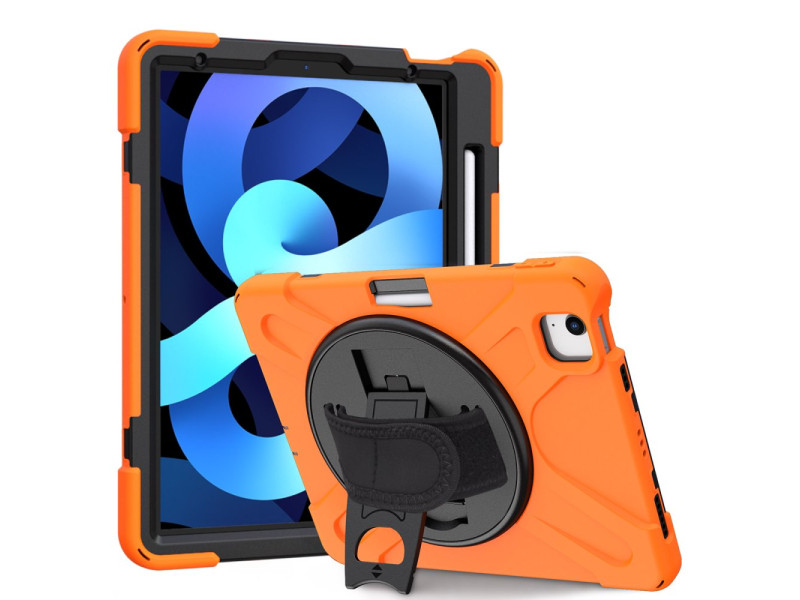 Newface iPad 2022 10.9 (10.nesil) Kılıf Amazing Tablet Kapak - Turuncu