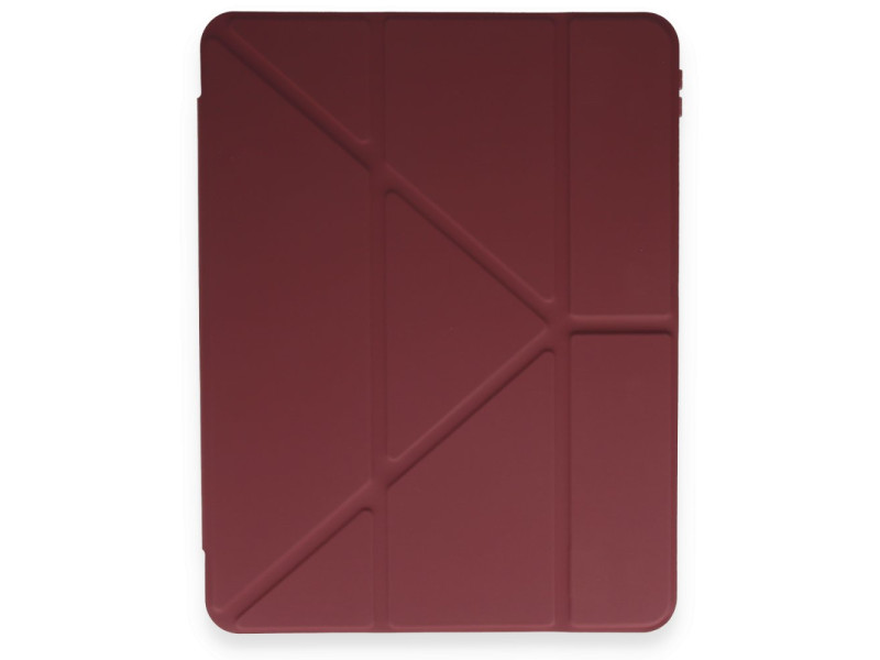 Newface iPad Pro 12.9 (2021) Kılıf Kalemlikli Mars Tablet Kılıfı - Mor