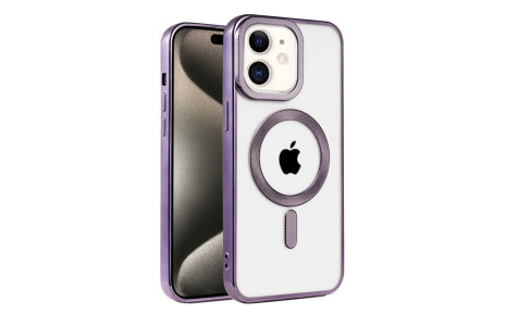 Newface iPhone 11 Kılıf Kronos Magsafe Kapak - Derin Mor