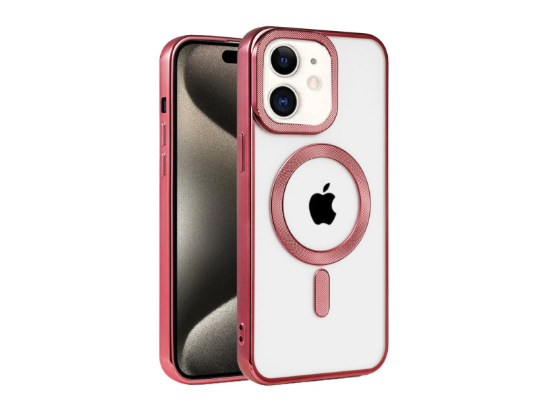 Newface iPhone 11 Kılıf Kronos Magsafe Kapak - Kırmızı