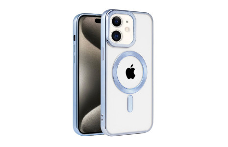 Newface iPhone 11 Kılıf Kronos Magsafe Kapak - Sierra Blue