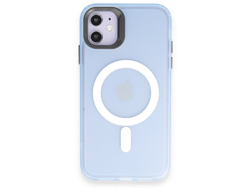 Joko iPhone 11 Kılıf Mateks Magsafe Kapak - Sierra Blue
