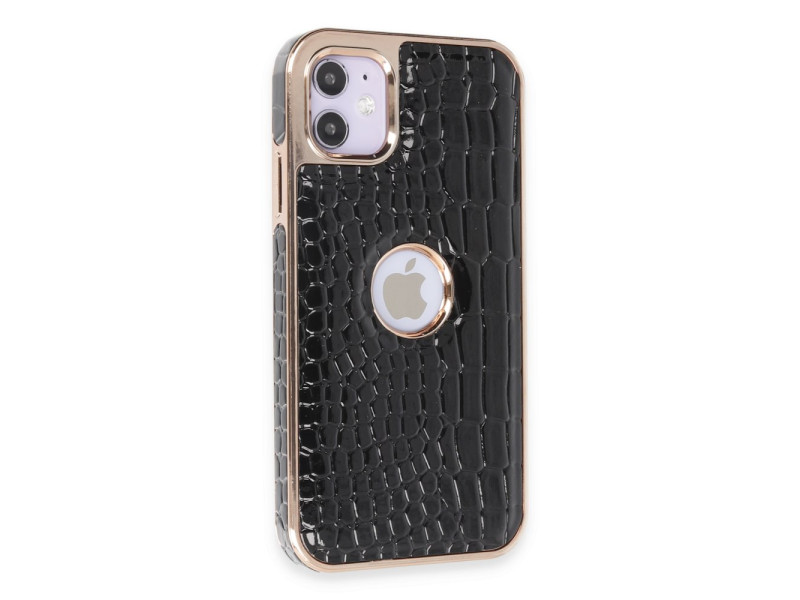 Newface iPhone 11 Kılıf Snake Kapak - Siyah