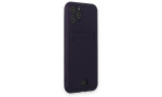 Newface iPhone 11 Pro Kılıf Kelvin Kartvizitli Silikon - Derin Mor