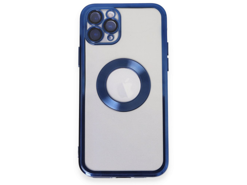 Newface iPhone 11 Pro Kılıf Slot Silikon - Mavi