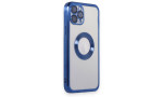 Newface iPhone 11 Pro Kılıf Slot Silikon - Mavi