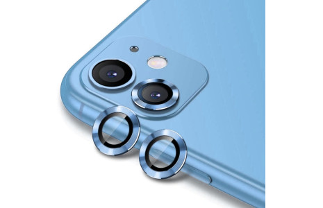 Newface iPhone 11 Valdez Metal Kamera Lens - Sierra Blue