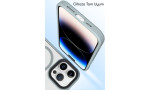 Newface iPhone 13 Pro Max Kılıf Trex Magneticsafe Kapak - Pudra