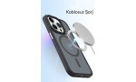 Newface iPhone 13 Pro Max Kılıf Trex Magneticsafe Kapak - Pudra