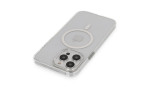 Newface iPhone 13 Pro Max Kılıf Tron Şeffaf Magsafe Kapak - Şeffaf