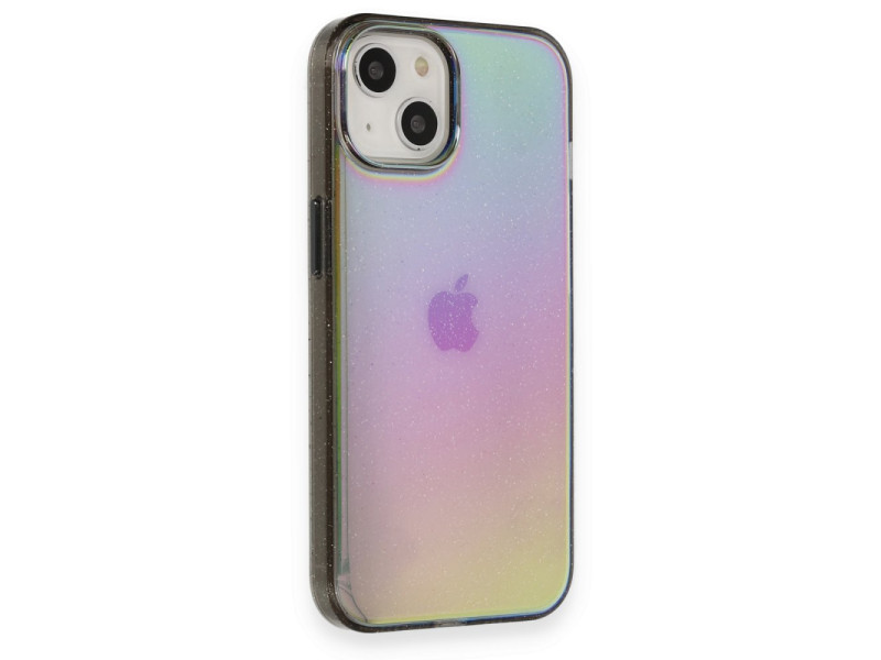 Newface iPhone 14 Kılıf Aero Shine Kapak - Siyah
