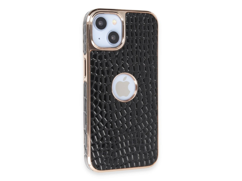 Newface iPhone 14 Kılıf Snake Kapak - Siyah
