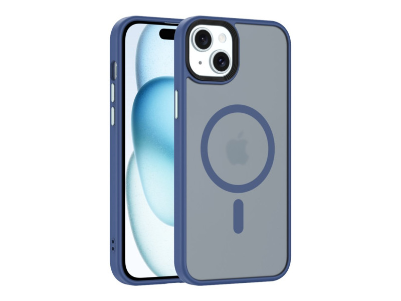 Newface iPhone 14 Kılıf Trex Magneticsafe Kapak - Lacivert