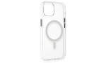 Newface iPhone 14 Kılıf Tron Şeffaf Magsafe Kapak - Şeffaf
