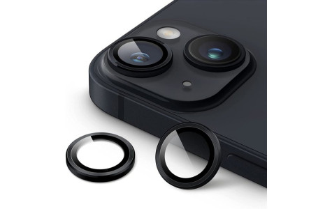Newface iPhone 14 Plus Valdez Metal Kamera Lens - Siyah