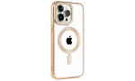 Newface iPhone 14 Pro Kılıf Kronos Magsafe Kapak - Gold